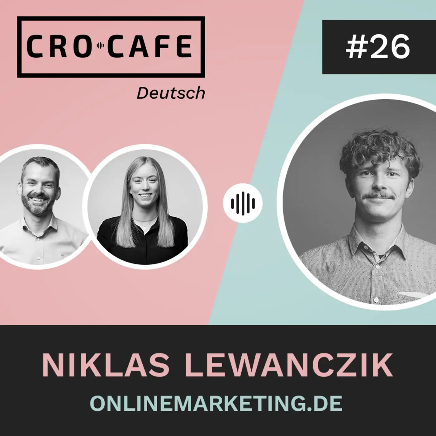 Cover art for episode: Wie KI die Zukunft des Marketings verändert mit Niklas Lewanczik - CRO.CAFE podcast