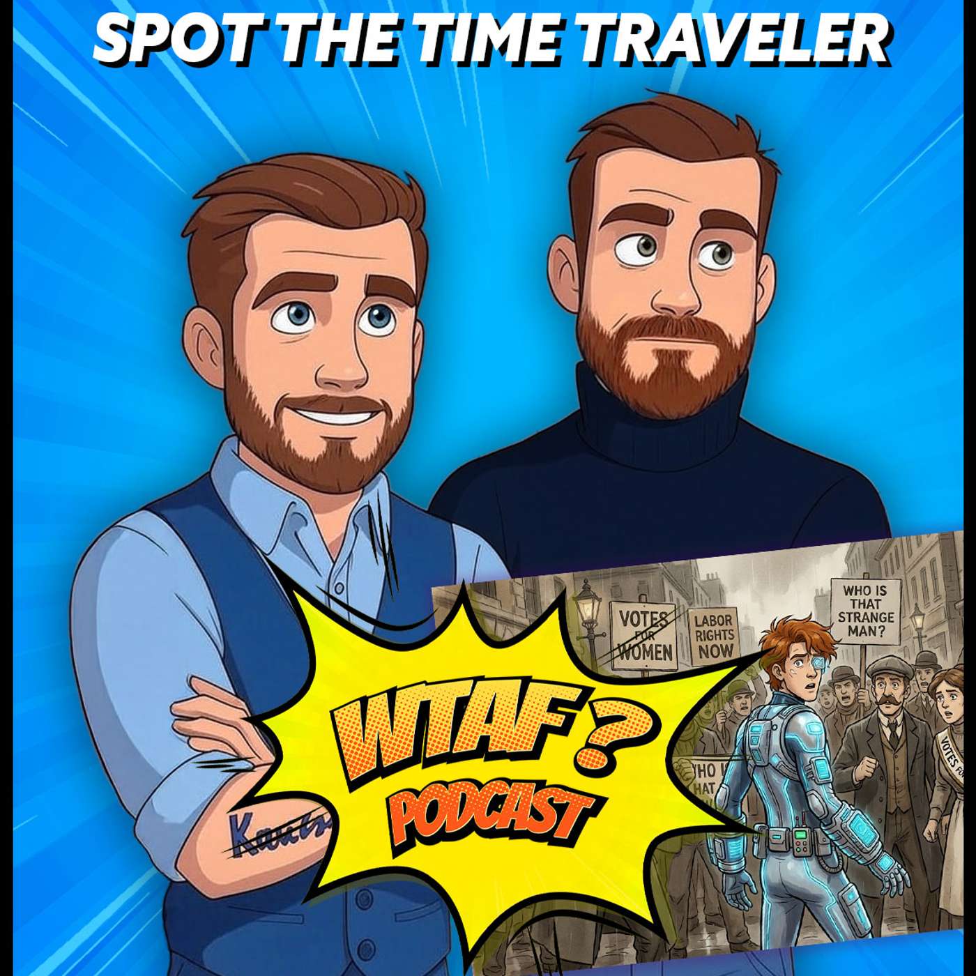 SPOT THE TIME TRAVELER episode artwork