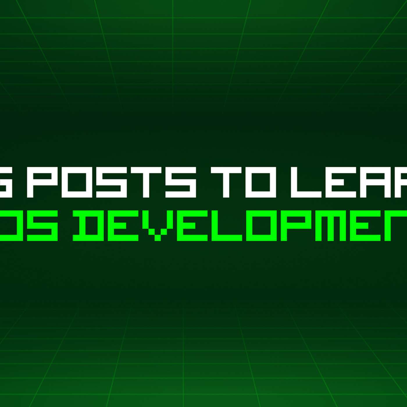 108 Blog Posts To Learn About Ios Development