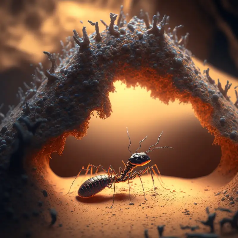 Bizarre Sounds from Inside an Ant Hill