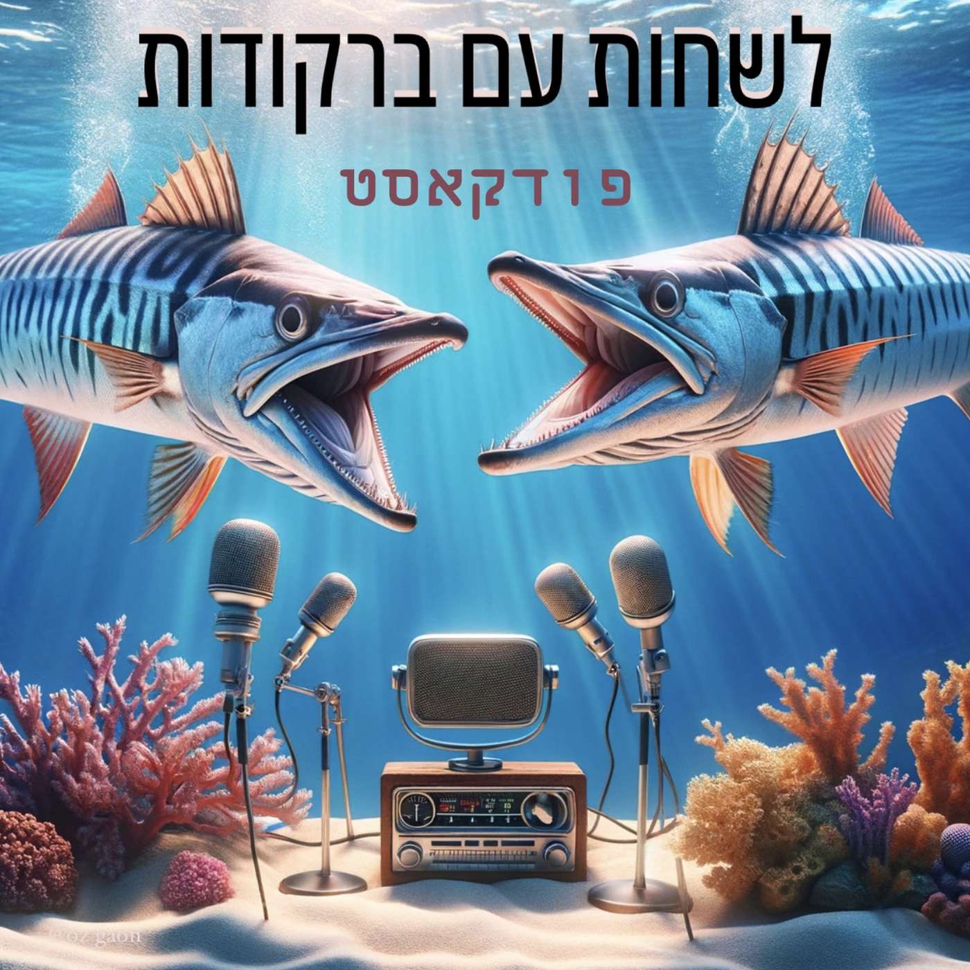 לשחות עם ברקודות - swim with barracudas podcast artwork