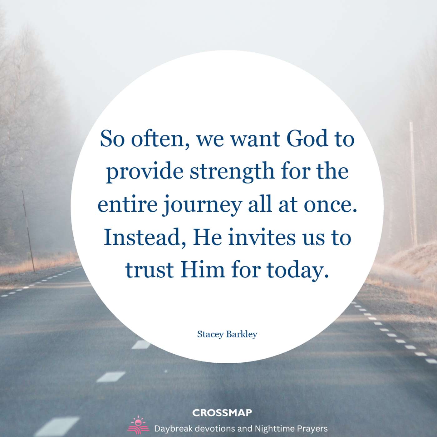 Trusting God One Step at a Time episode artwork