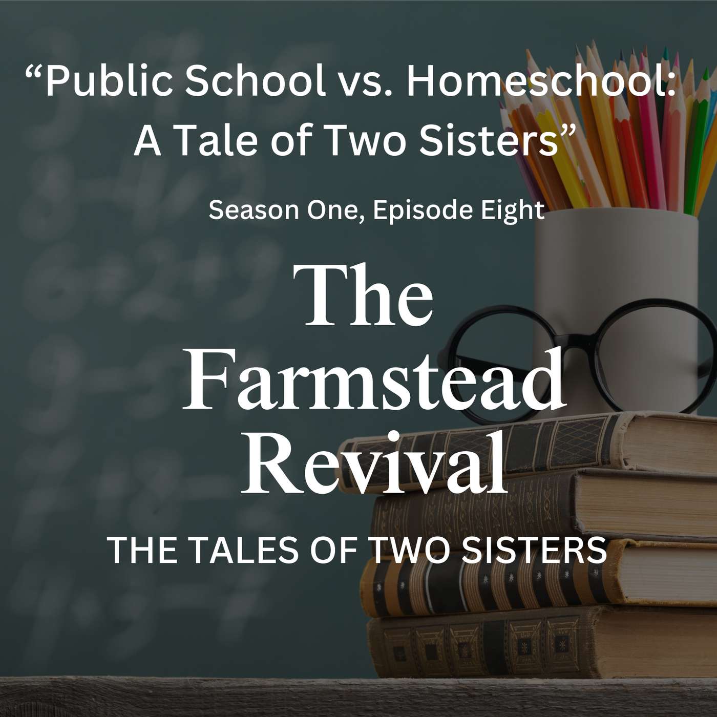 Episode #8 Public School vs. Homeschool: A Tale of Two Sisters episode artwork
