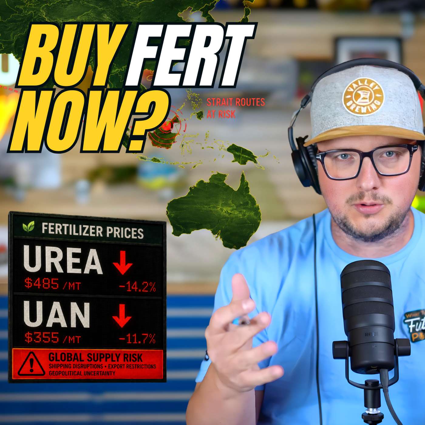 SHOULD FARMERS BUY FERTILIZER NOW? Josh Linville Says the Market Just Changed episode artwork