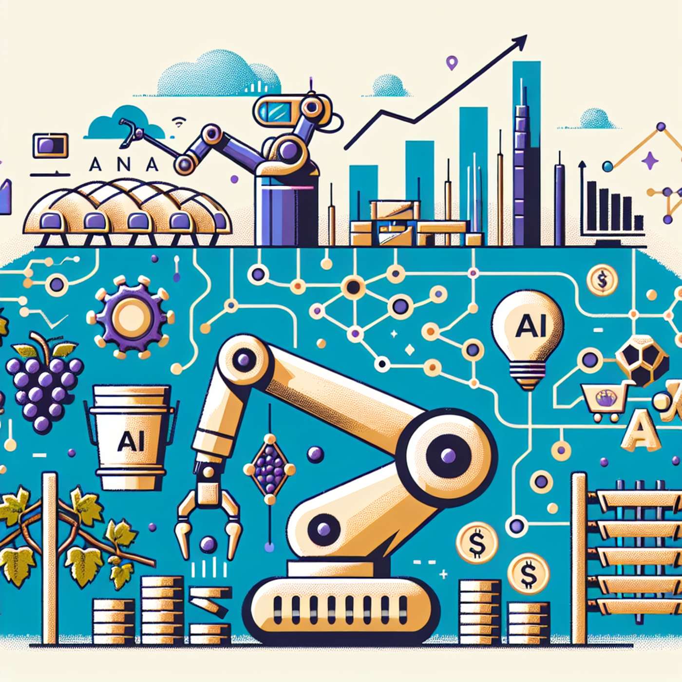 "AI in Wine and Business: Impact and Risks - Featuring Boston Dynamics, IBM, NSA, Microsoft, and Guidde" episode artwork