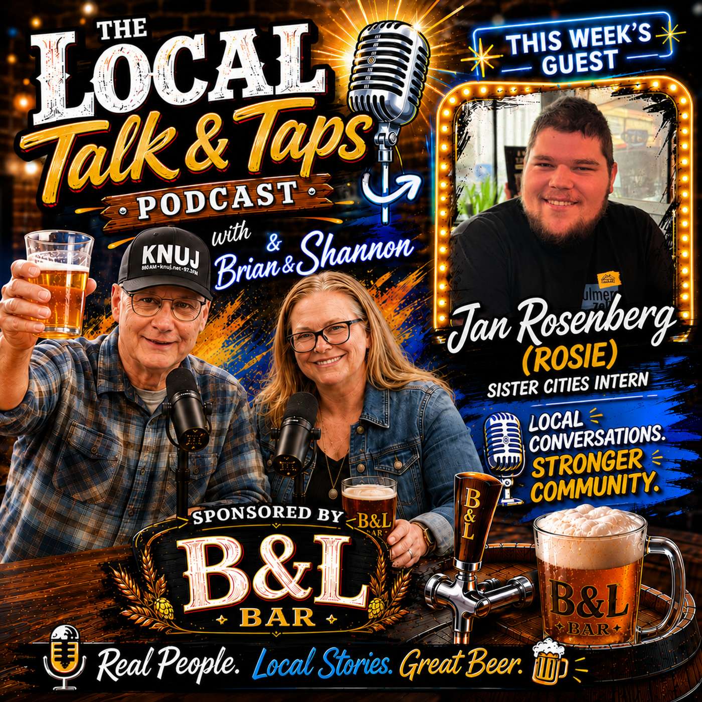 LOCAL TALK AND TAPS: JAN ROSENBERG