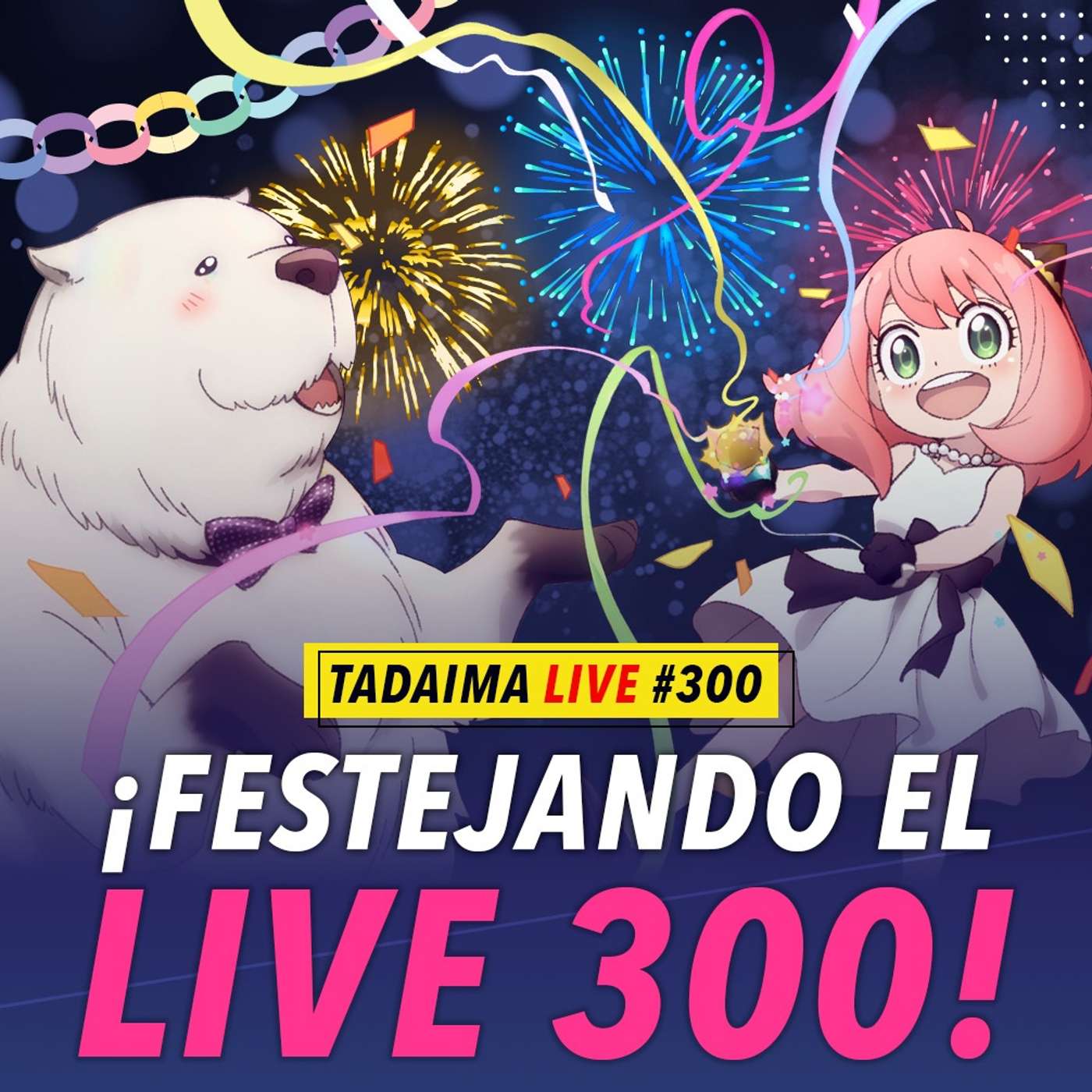 ¡Llegamos a 300 "TadaimaLIVE"! ¡Llegamos a 300 "TadaimaLIVE"!