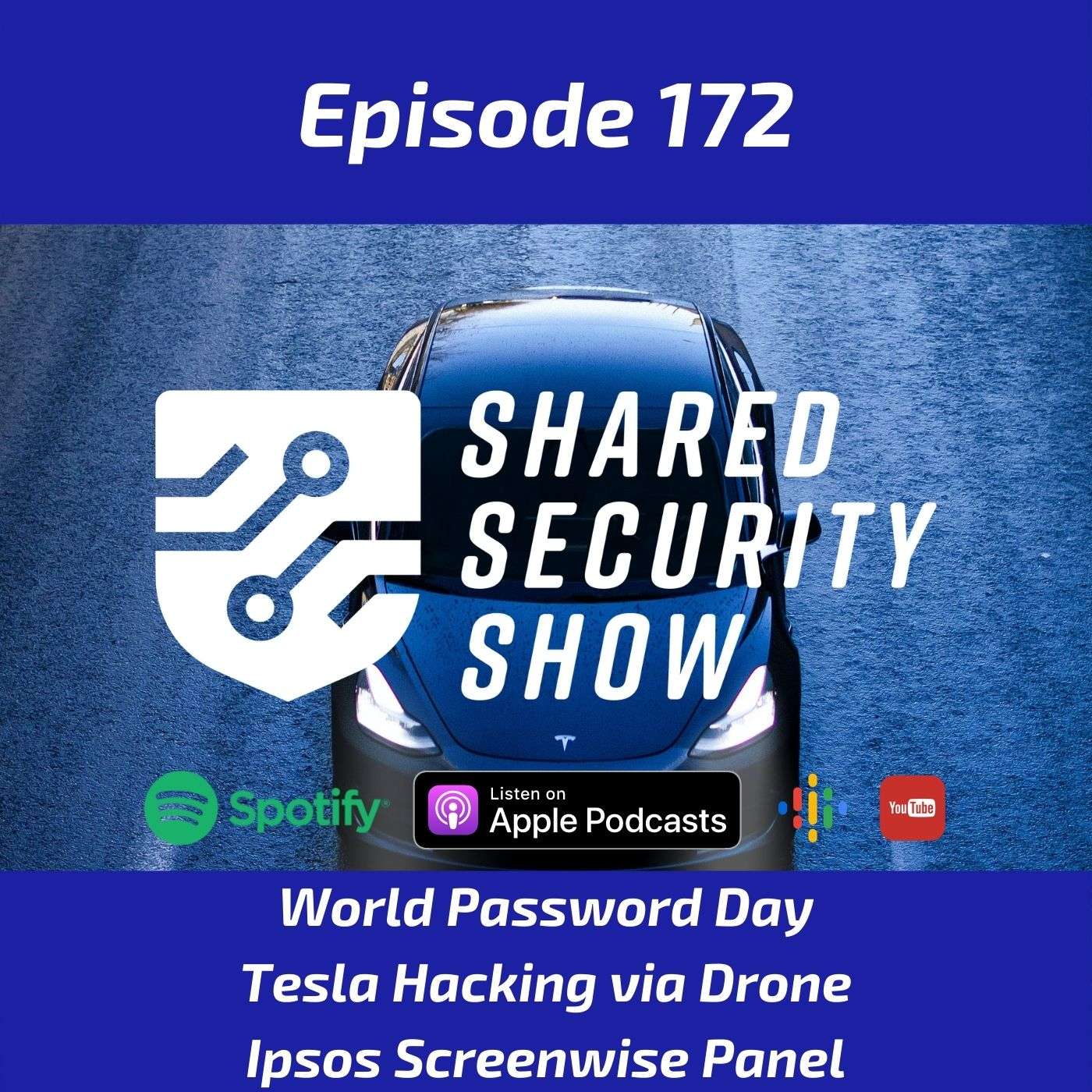 World Password Day, Tesla Hacking via Drone, Ipsos Screenwise Panel episode artwork