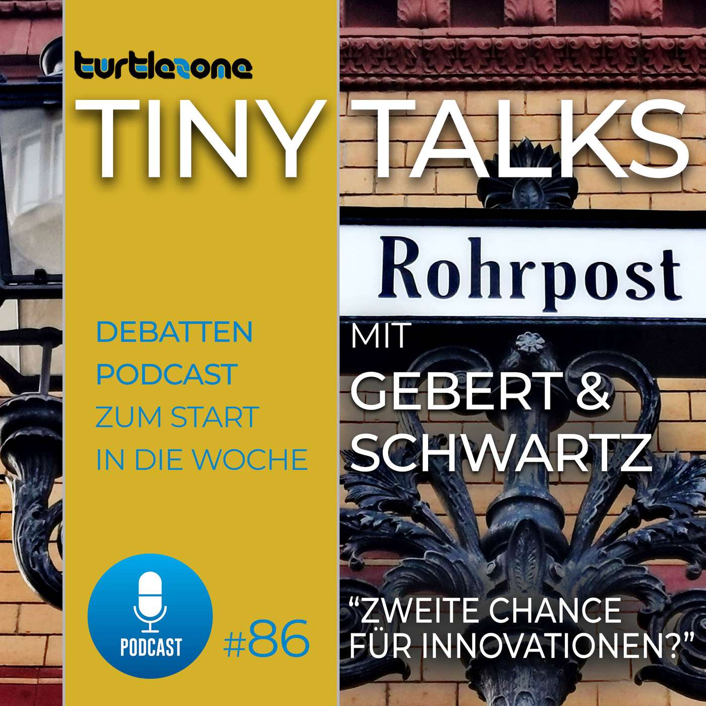 Turtlezone Tiny Talks - Der Debatten-Podcast mit Gebert und Schwartz