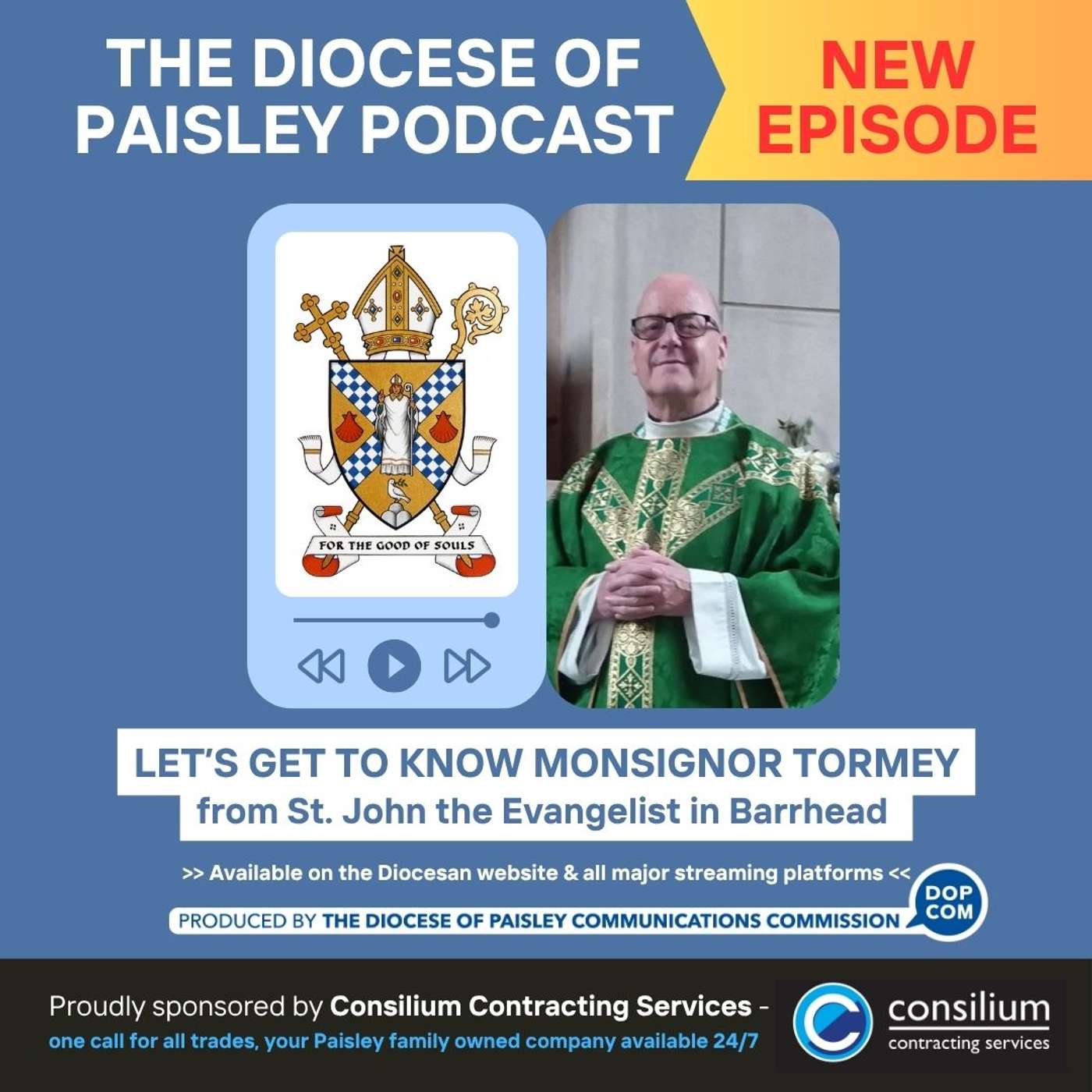 Let's get to know: Monsignor John Tormey. episode artwork