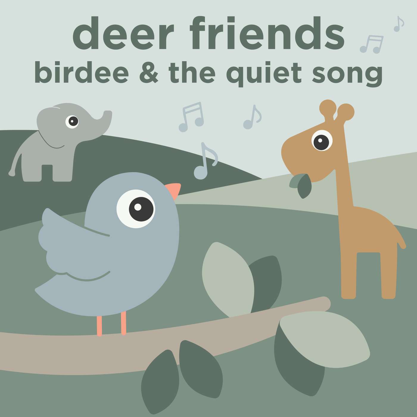 Deer friends: birdee and the quiet song