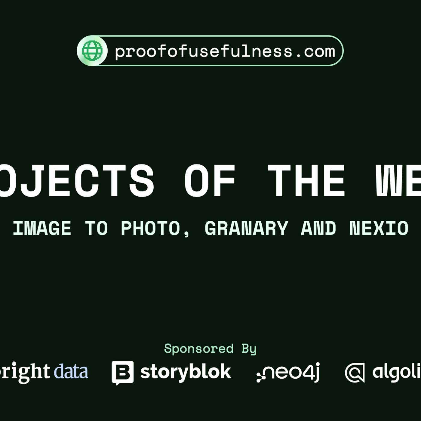 HackerNoon Projects of the Week: Image to Photo, Granary, and Nexio