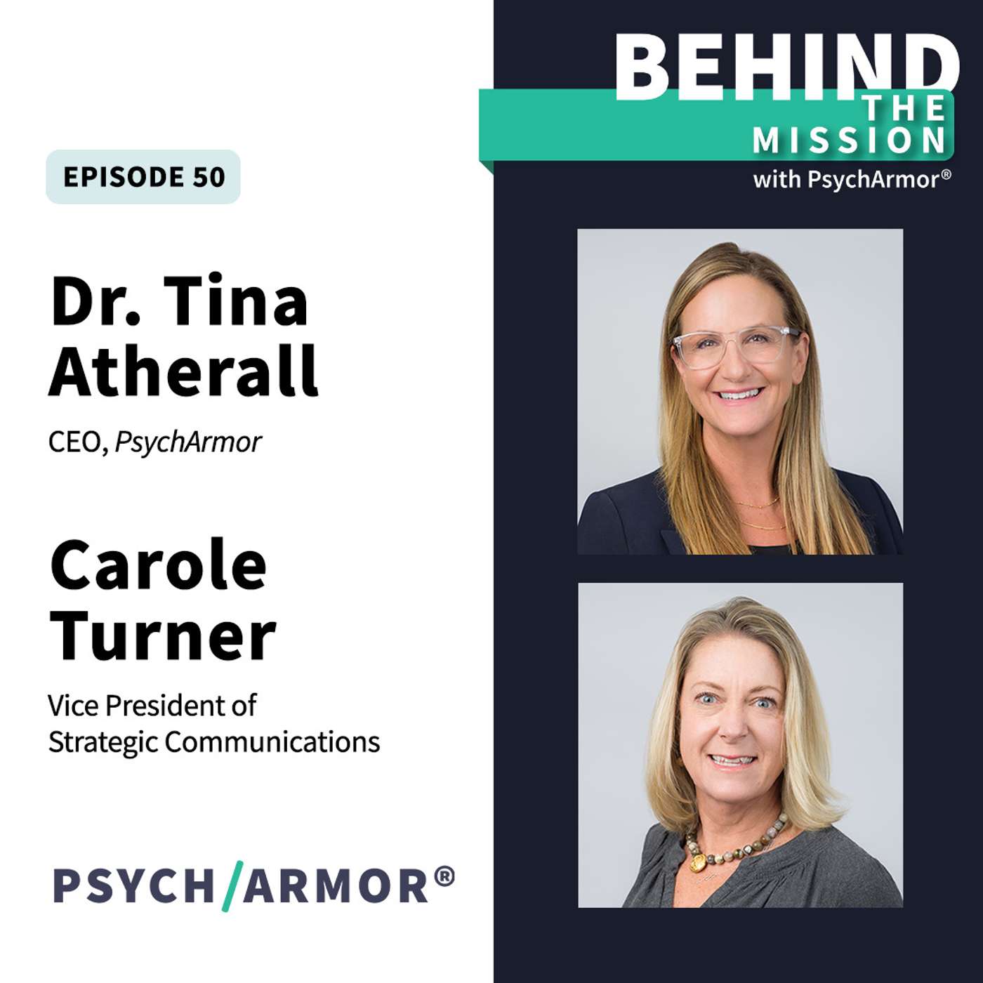 BTM50 - Dr. Tina Atherall and Carole Turner - Behind The Mission Year in Review episode artwork