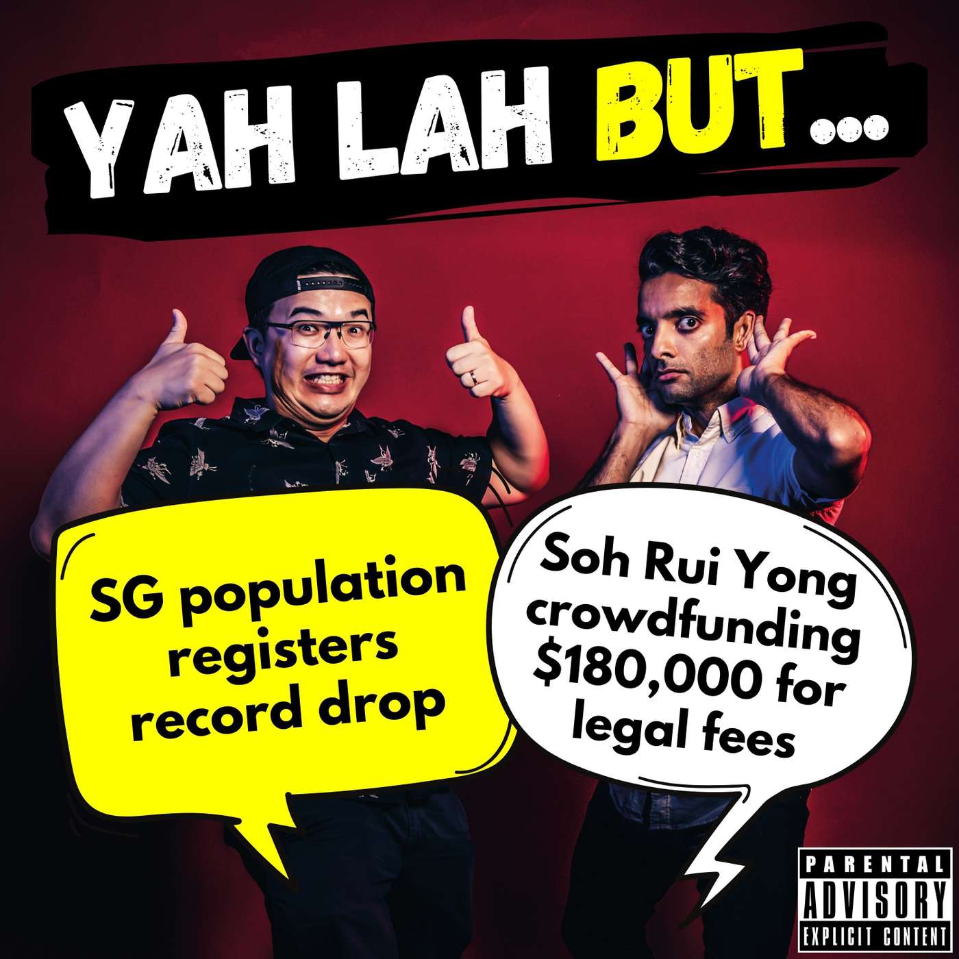 #213 - Singapore population registers record drop & runner Soh Rui Yong crowdfunding $180,000 for legal fees