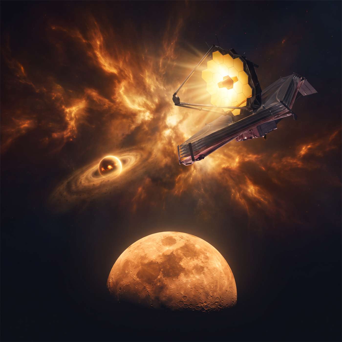 Roman Telescope Powers Up, A Baby Planet is Born & the Harvest Moon Rises