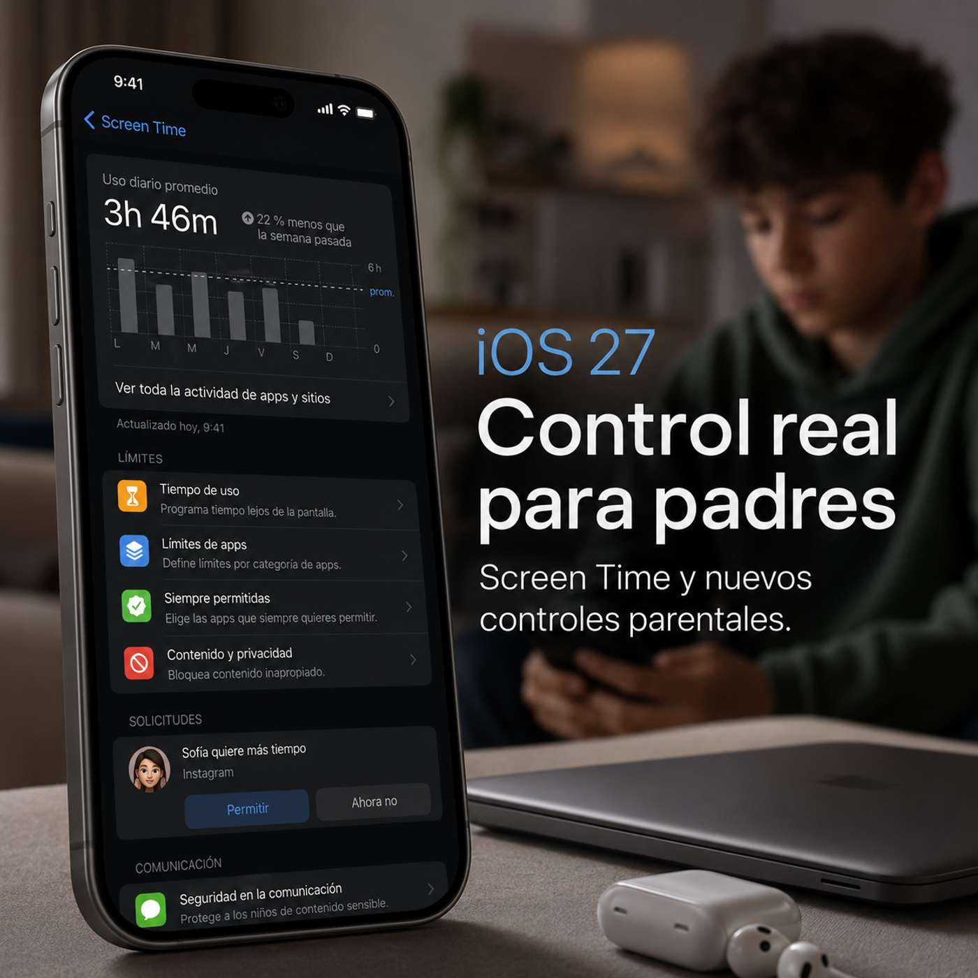RTR 62: Apple por fin arregla Tiempo en pantalla y los controles parentales
