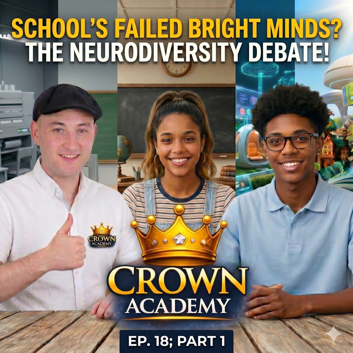 One-Size-Fits-All vs. Neurodiversity: Is Traditional Schooling Failing Our Brains? | Ep.18 #podcast episode artwork