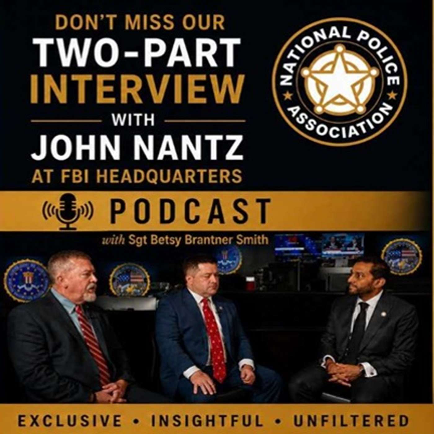 The National Police Association Podcast with Guest, John Nantz, FBI Supervisory Special Agent (Ret.) Part 1 episode artwork