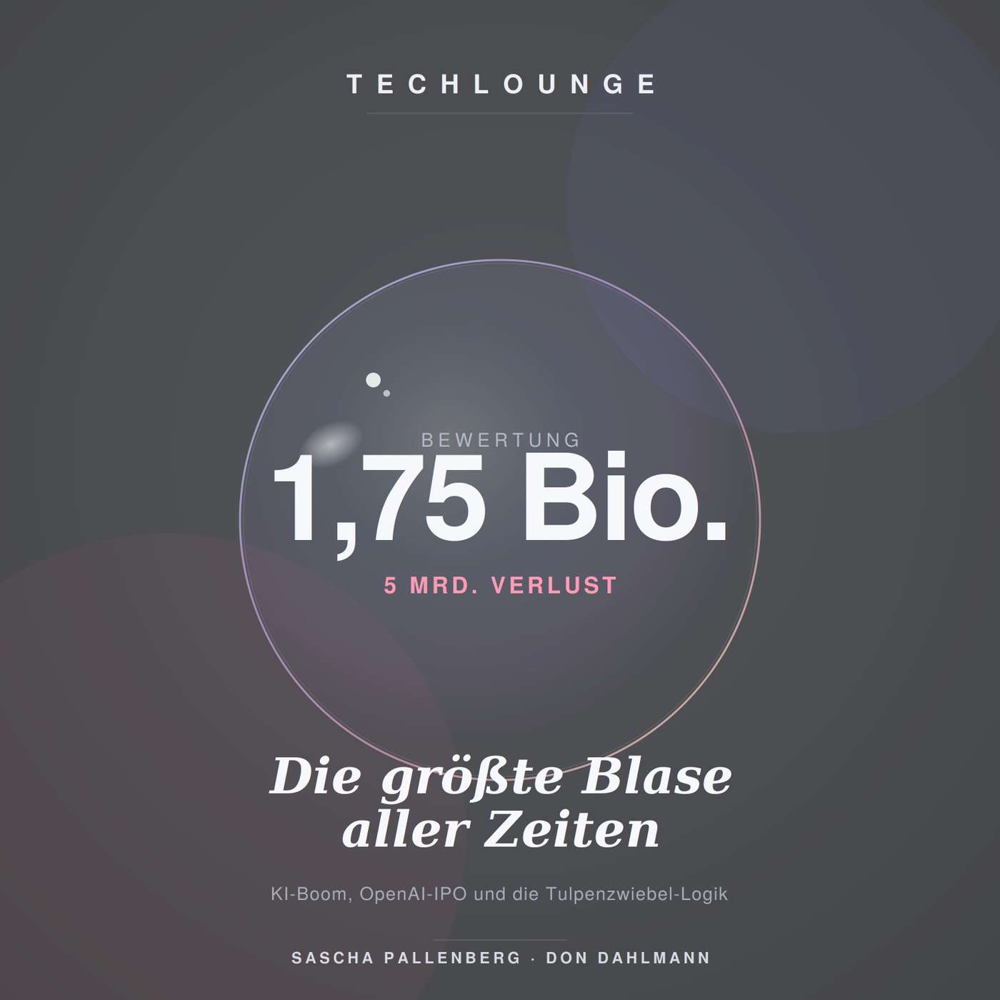 Billionen für Chatbots: Der Wahnsinn der KI-Blase episode artwork
