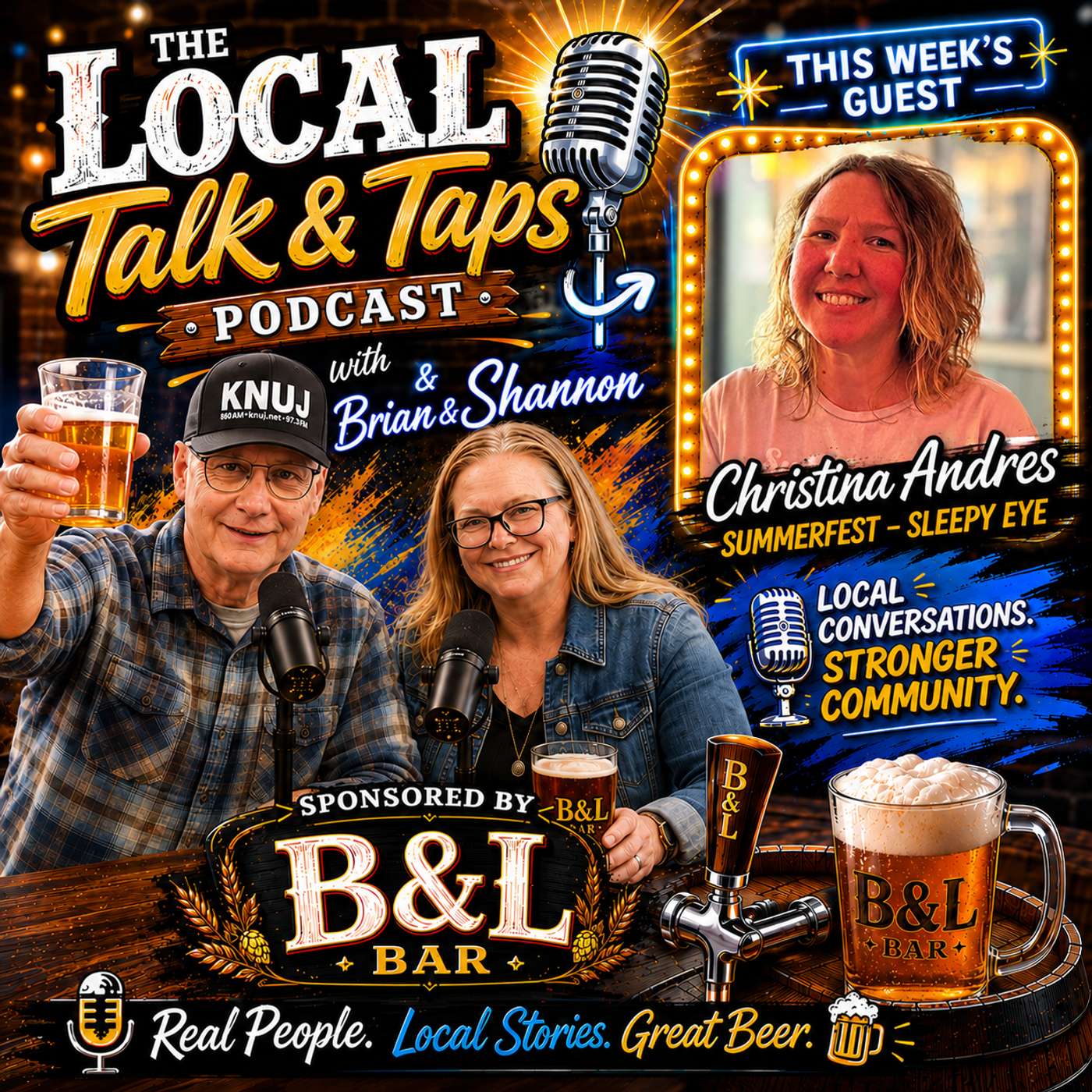 LOCAL TALK AND TAPS: CHRISTINA ANDRES episode artwork