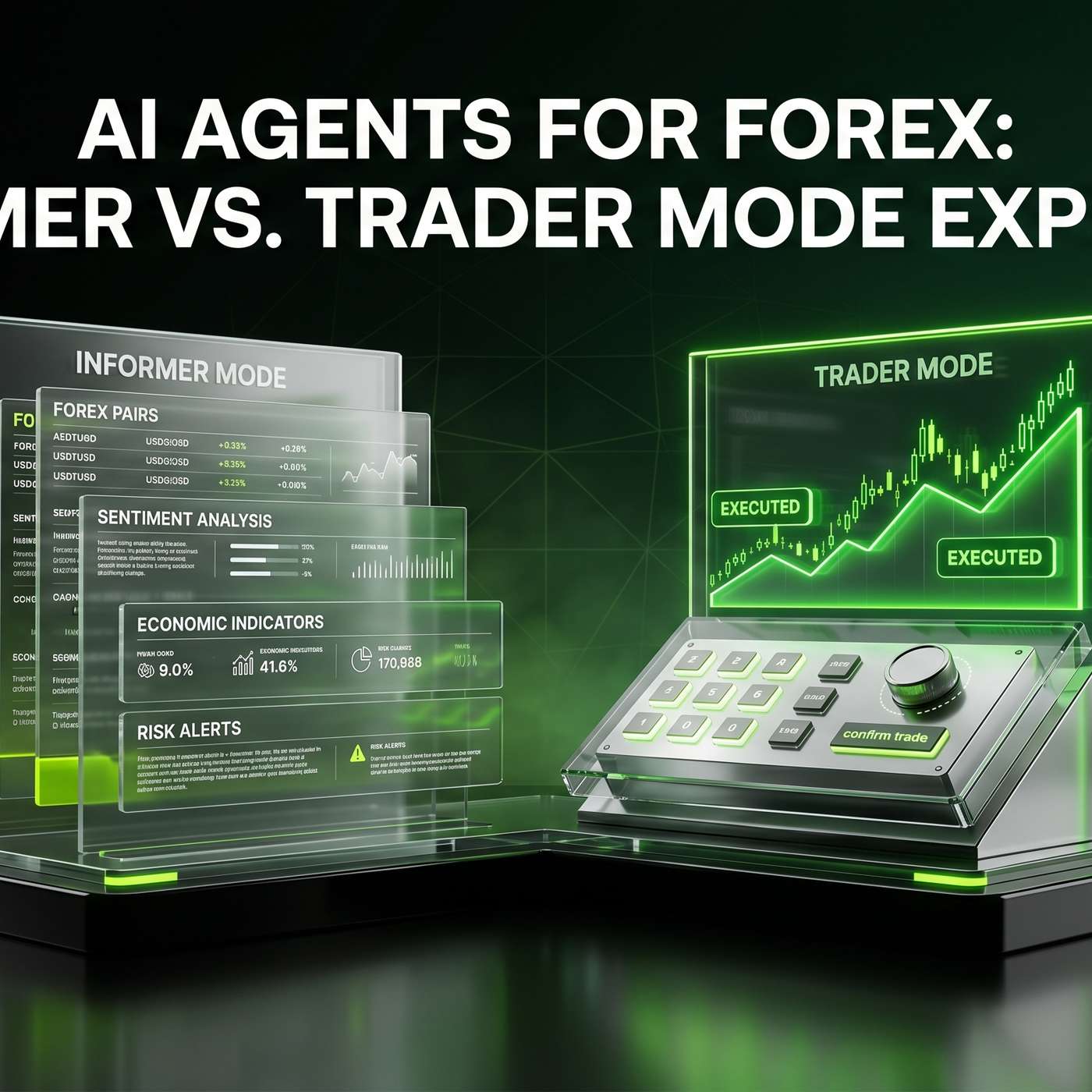 AI Agents for Forex: Informer vs. Trader Mode Explained episode artwork