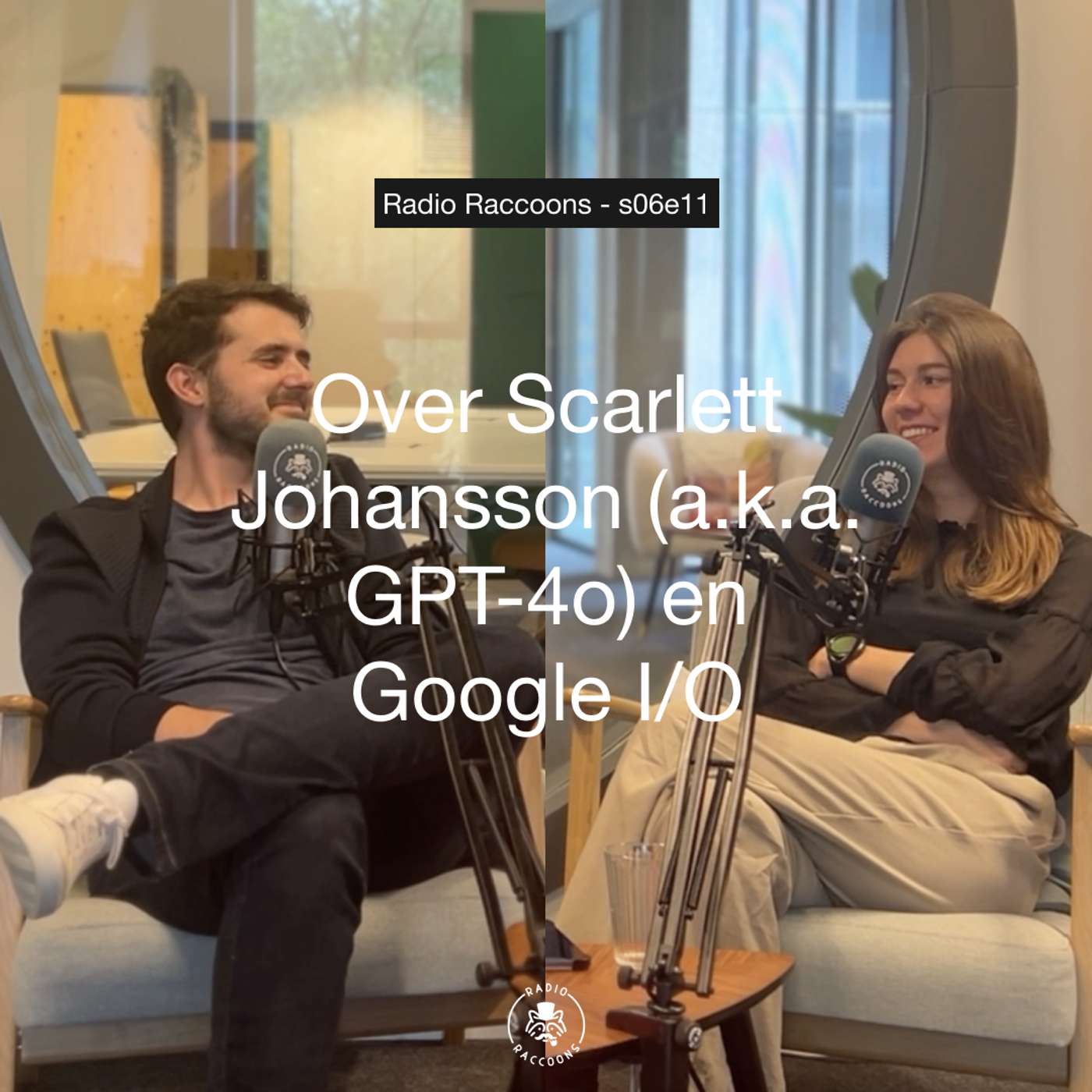 S06E11 - Over Scarlett Johansson (a.k.a. GPT-4o) en Google I/O episode artwork