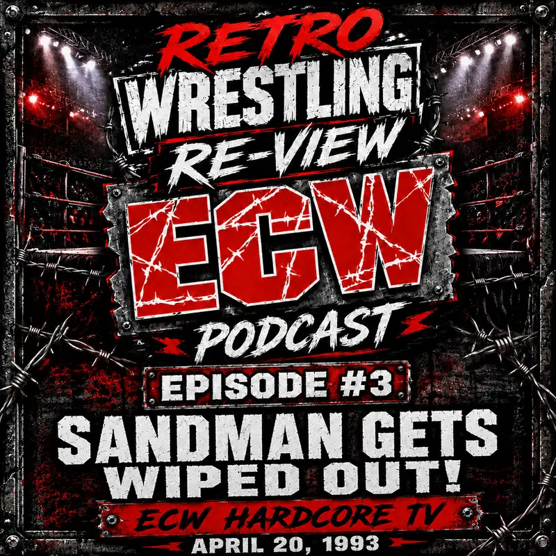 RWR ECW Podcast Ep. 3 (4/20/93) The Sandman Gets WIPED OUT!