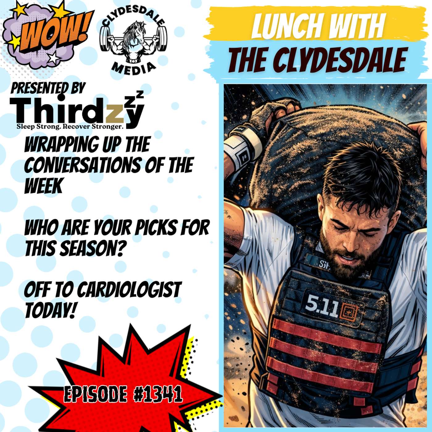 Lunch with the Clydesdale - Picking up the Pieces of the Week
