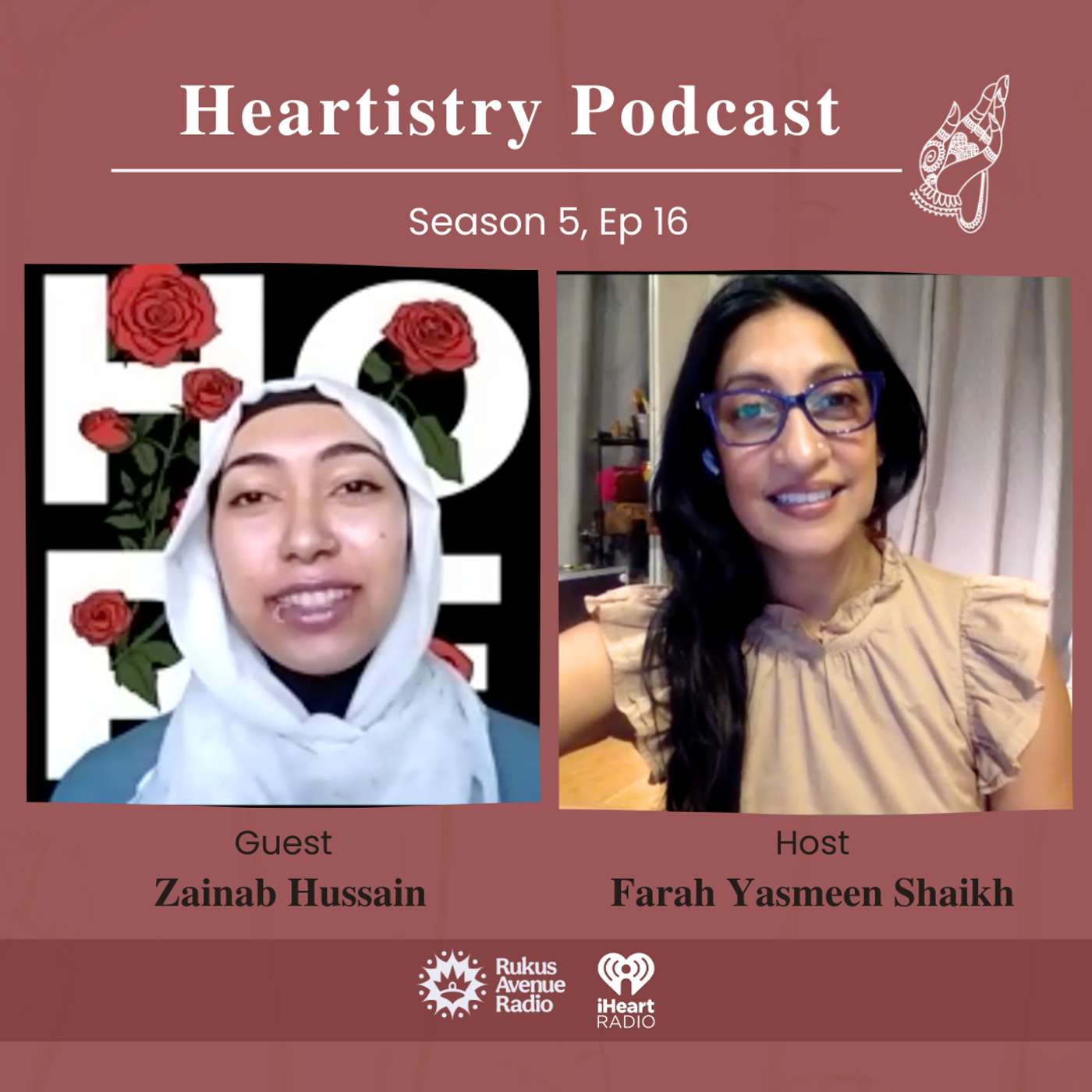 S5 Ep 16 - Zainab Hussain - Poet, proud Muslim woman episode artwork