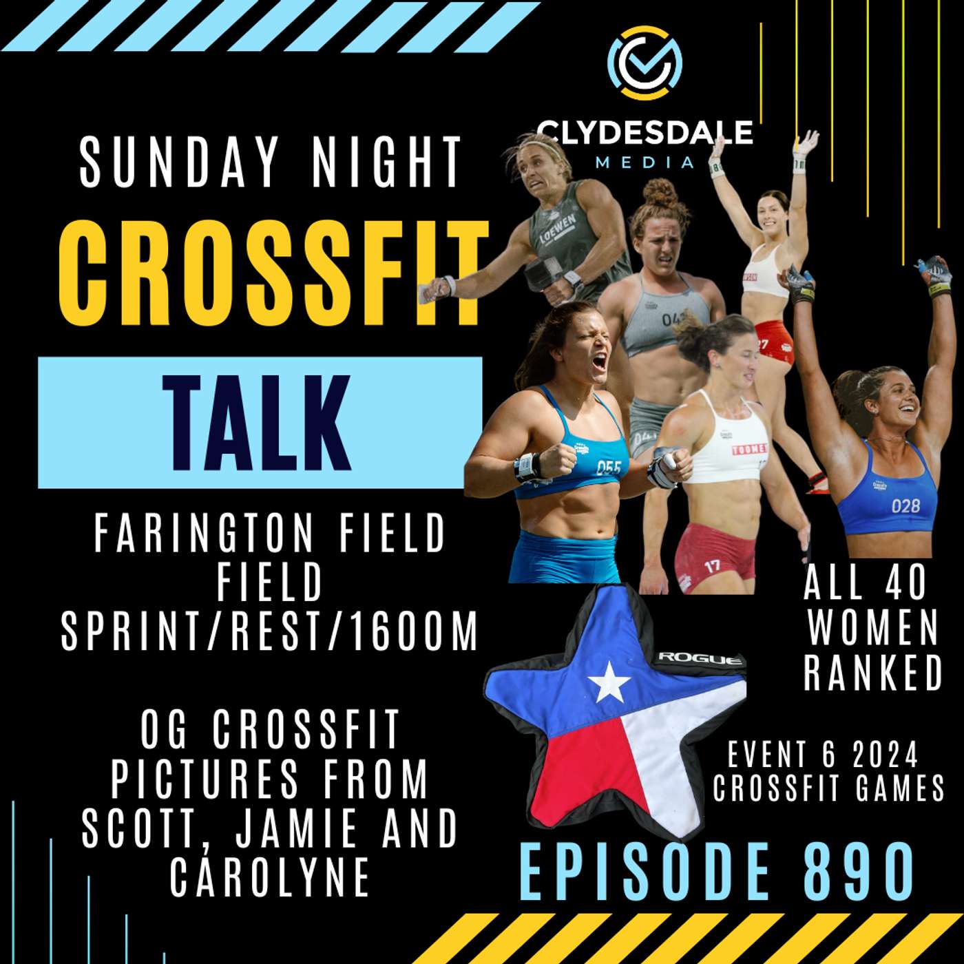 Sunday Night CrossFit Talk - We Are Ranking ALL 40 Female CrossFit Games Athletes episode artwork