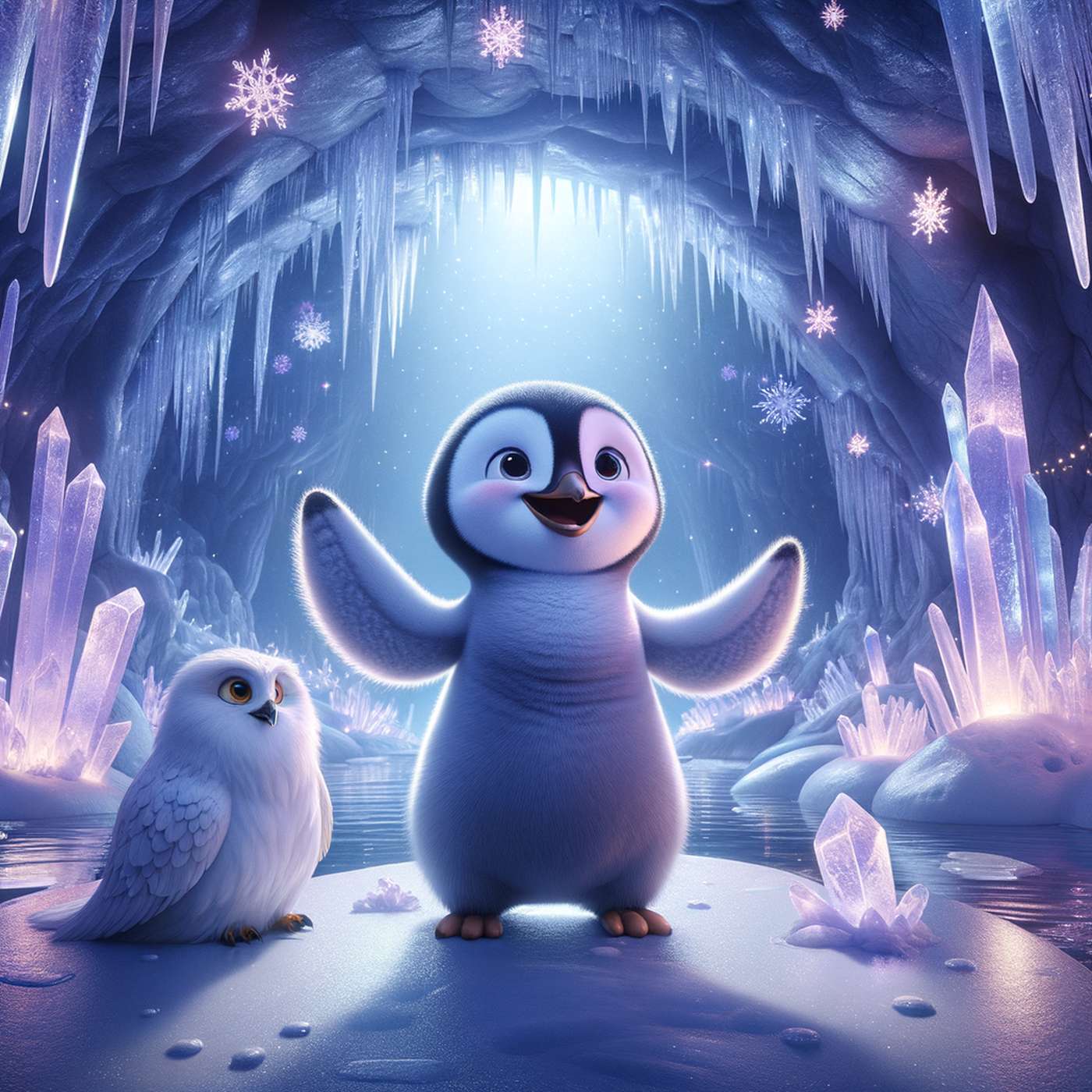 L'aventure givrée du pingouin