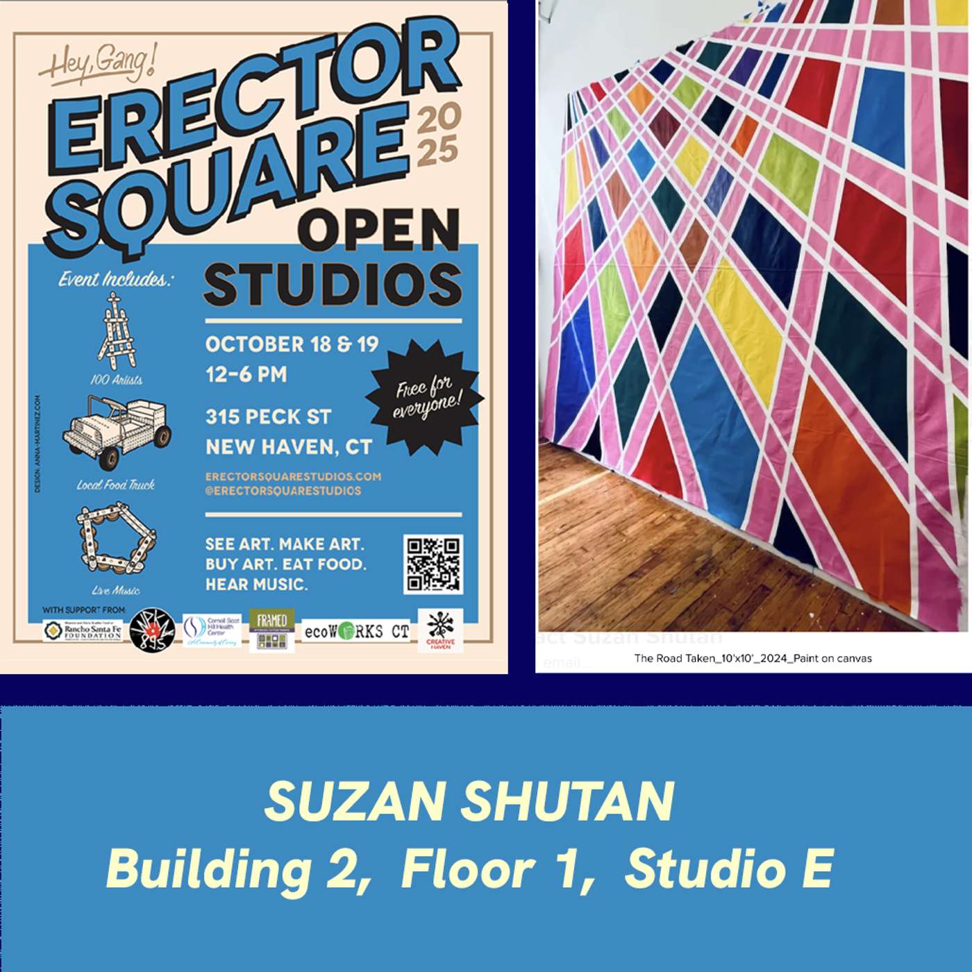 Erector Square Open Studios 2025—Interview with Artist Suzan Shutan Erector Square Open Studios 2025—Interview with Artist Suzan Shutan