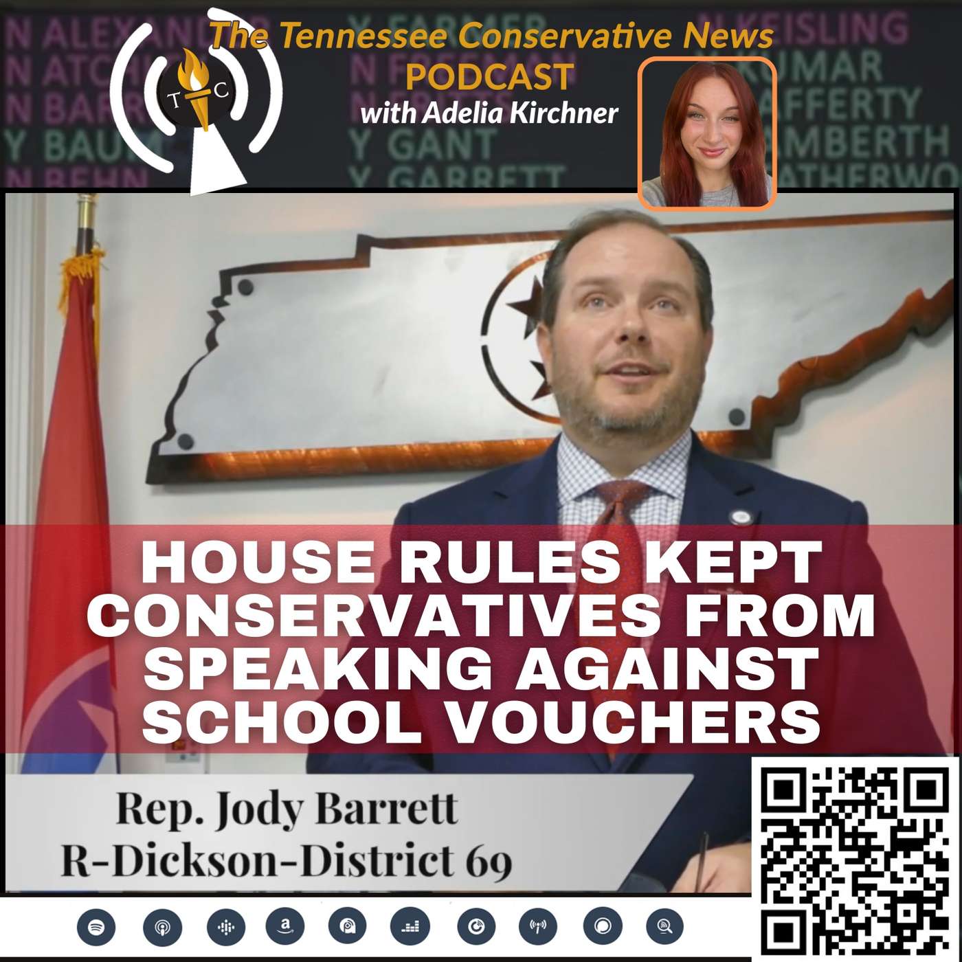 Tennessee Special Session Wrapup: House Rules Kept Conservatives From Speaking Against School Vouchers - Interview With Rep. Jody Barrett
