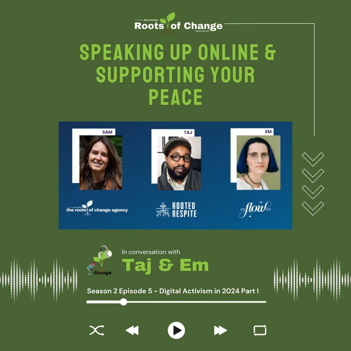 Speak Up Online & Support Your Peace episode artwork