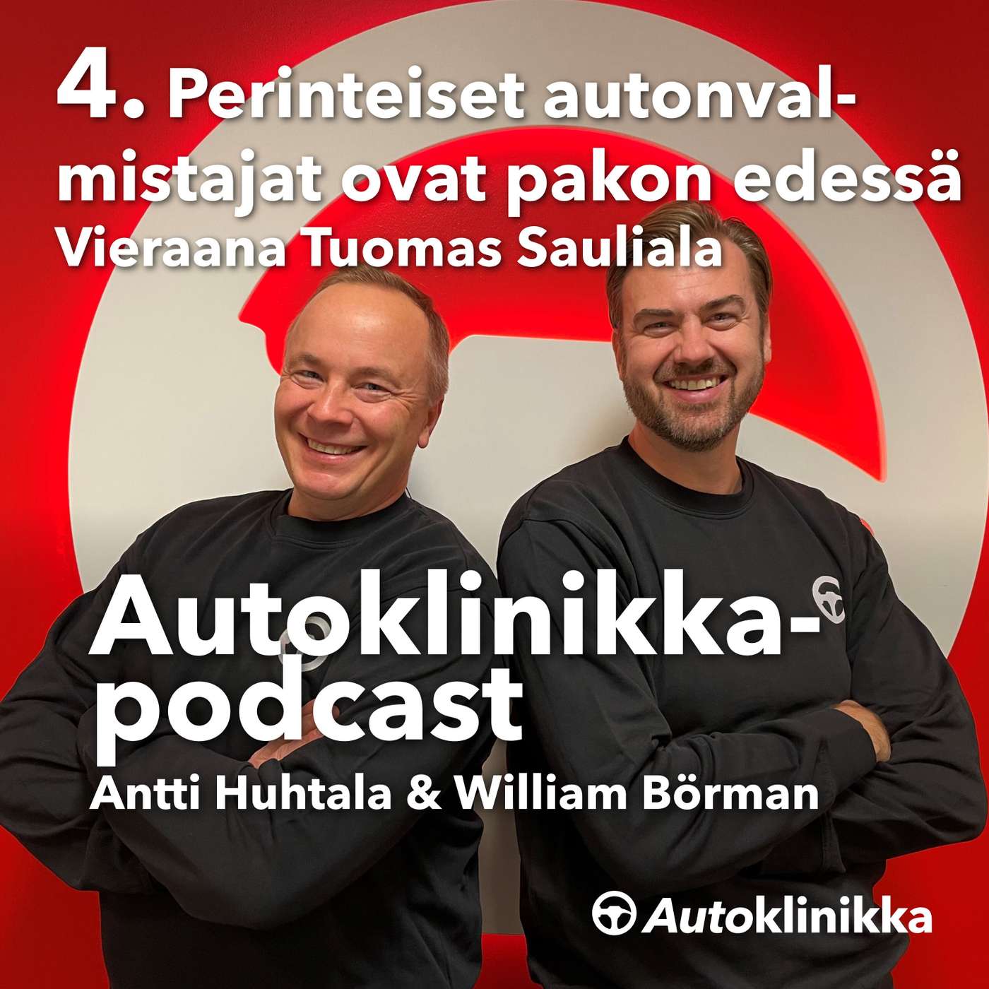 #4 - Perinteiset autonvalmistajat ovat pakon edessä. Vieraana Tuomas Sauliala. episode artwork