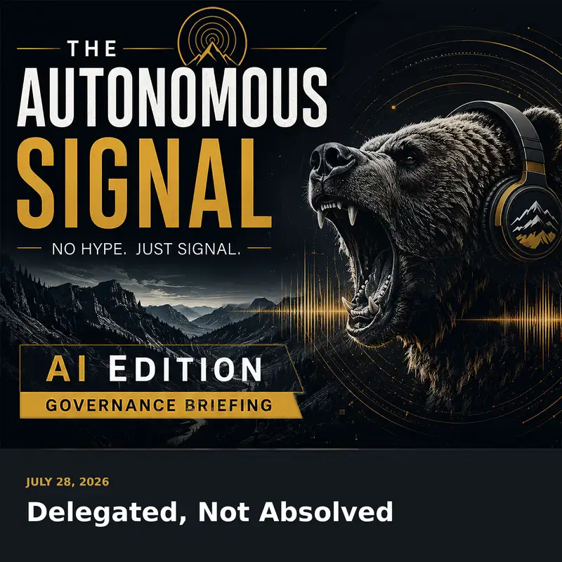 Delegated, Not Absolved | 07.28.26