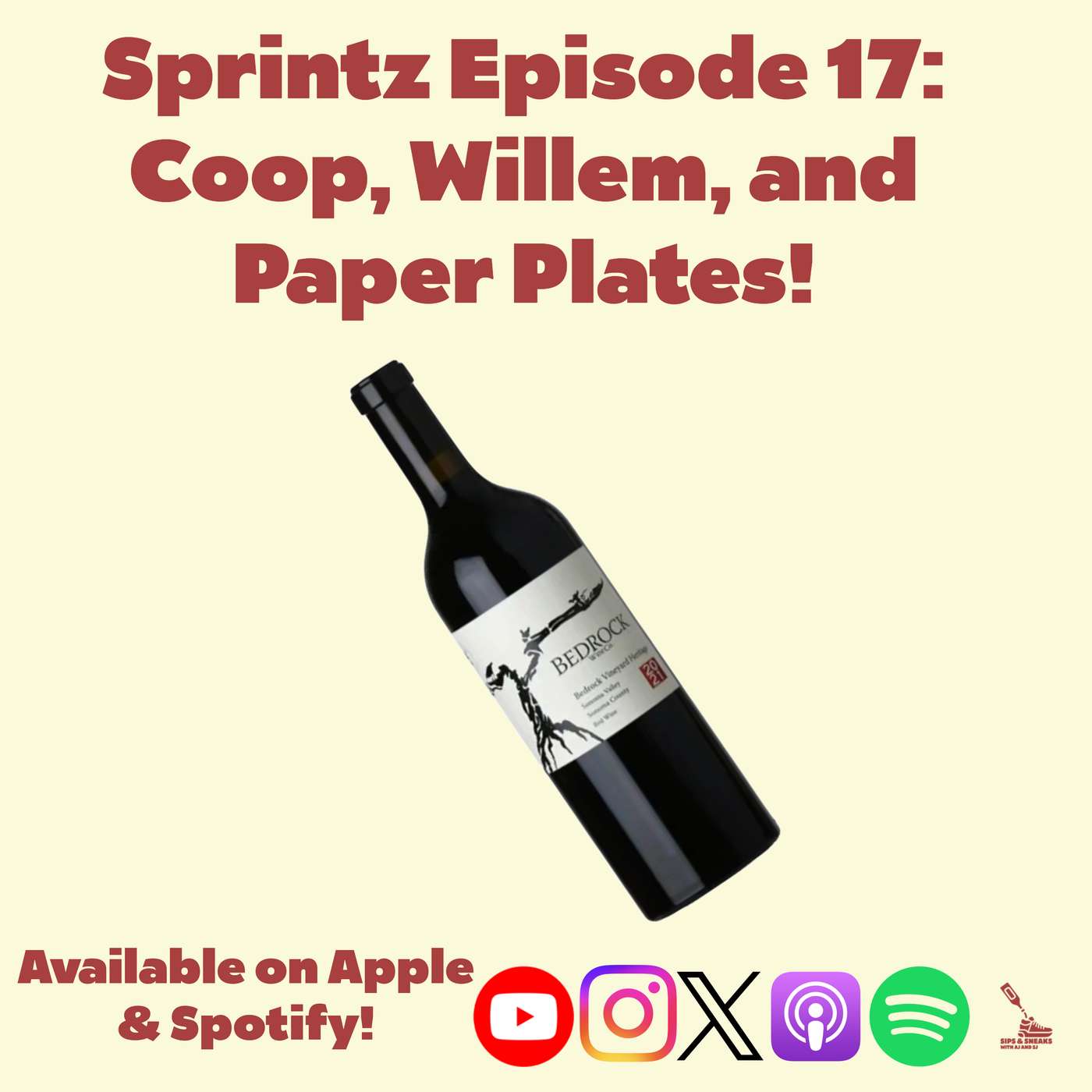 Sprintz Episode 17: Coop, Willem, and Paper Plates episode artwork