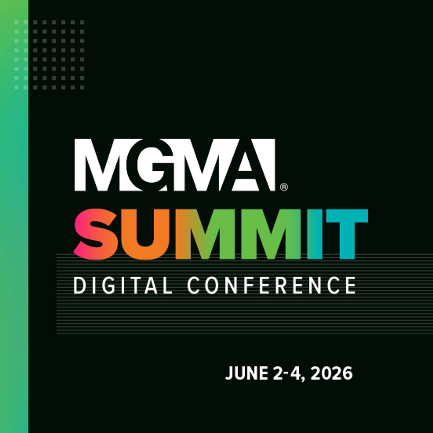 2026 MGMA Summit Digital Conference