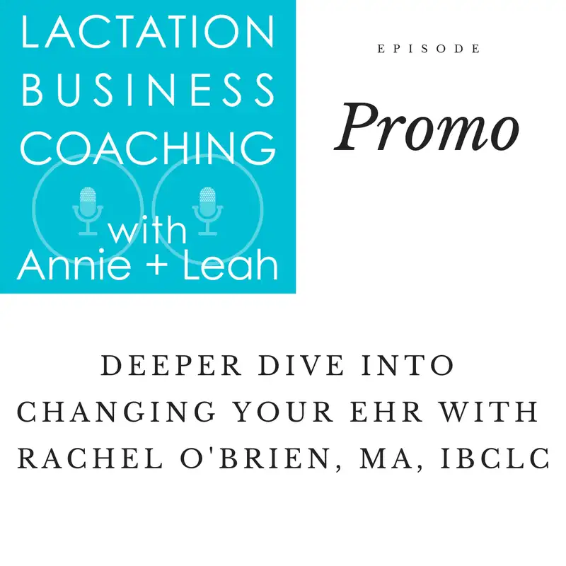 Promo | Deeper Dive into Changing Your EHR with Rachel O'Brien, MA, IBCLC