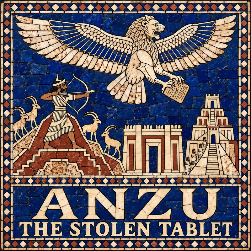 Anzu and the Stolen Tablet of Destinies: The Full Story | 3 Hour Sleep Story