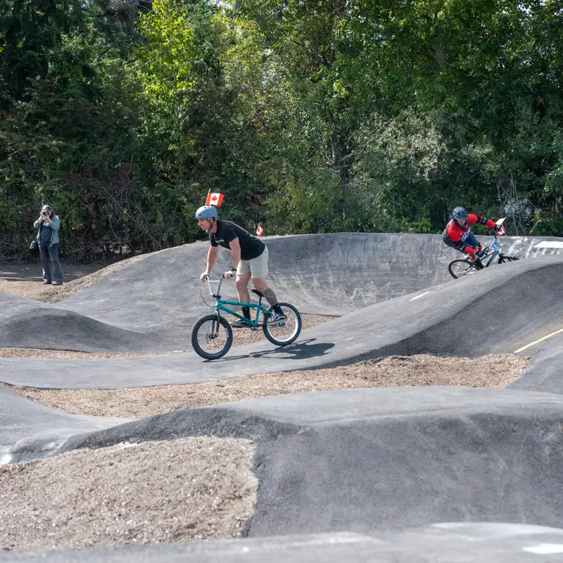 Pedal to the Metal! RDN celebrates grand opening of Bike Pump Track in Cedar