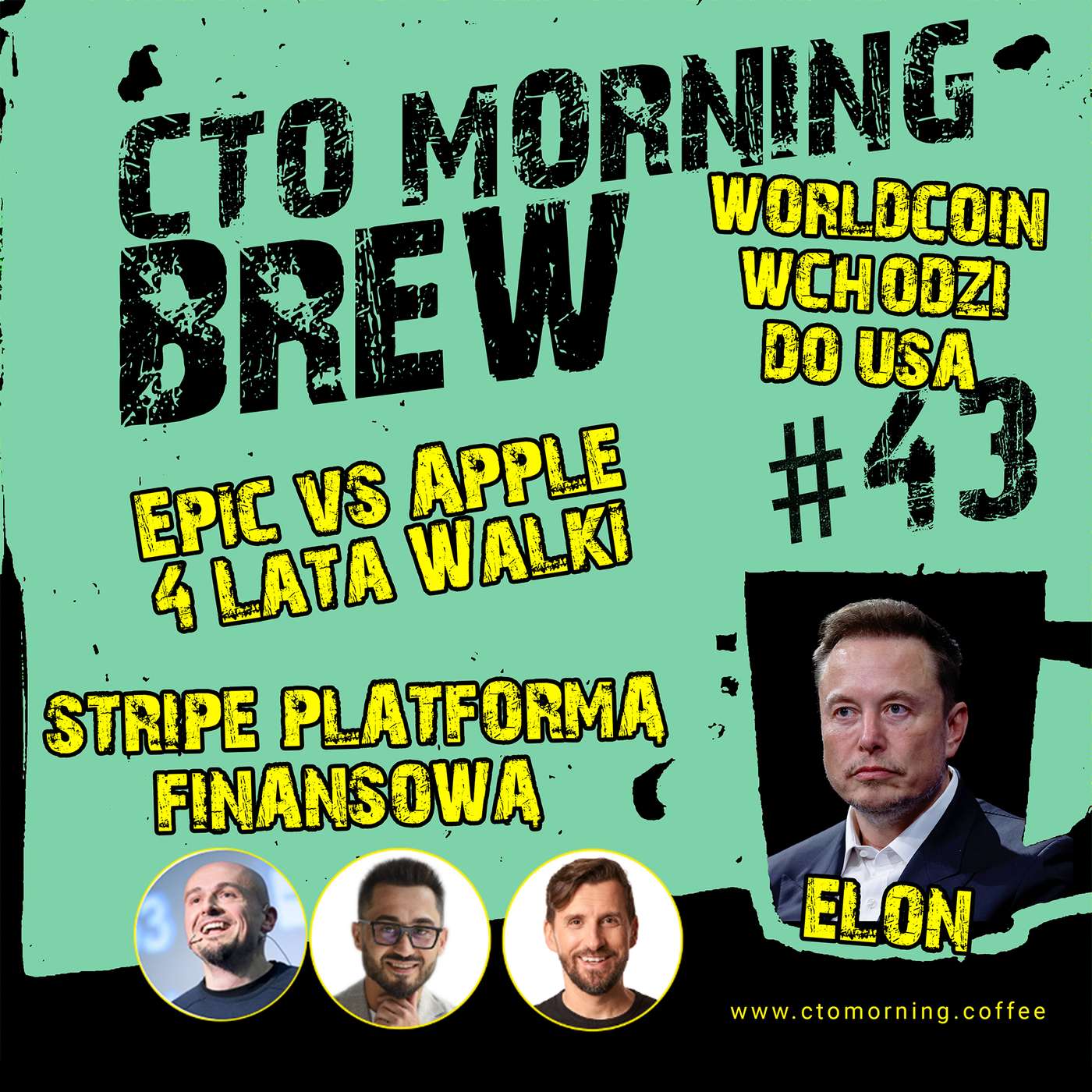 Brew #43: Epic vs Apple: 4 Lata Walki. Stripe Platformą Finansową. Worldcoin Wchodzi do USA. Elon.