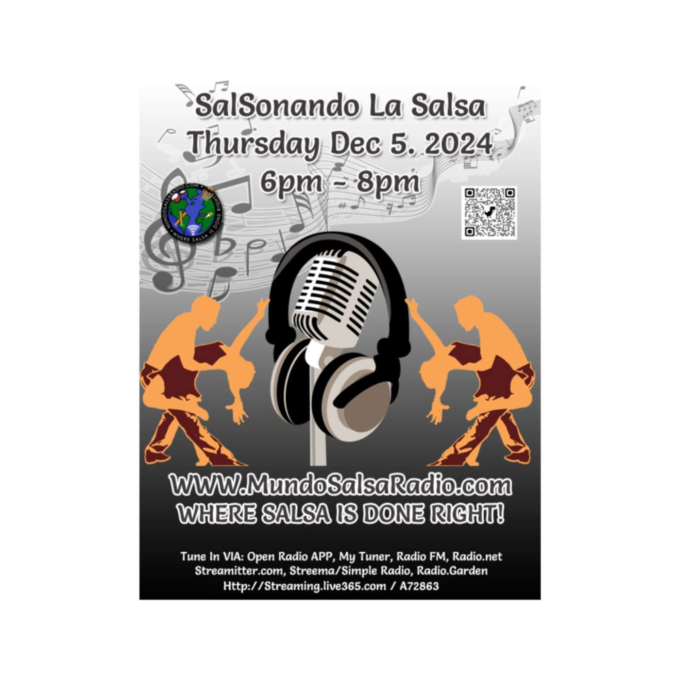 SalSonando La Salsa DJ Eddie Dec 5 2024 SSLS Show # 87 episode artwork
