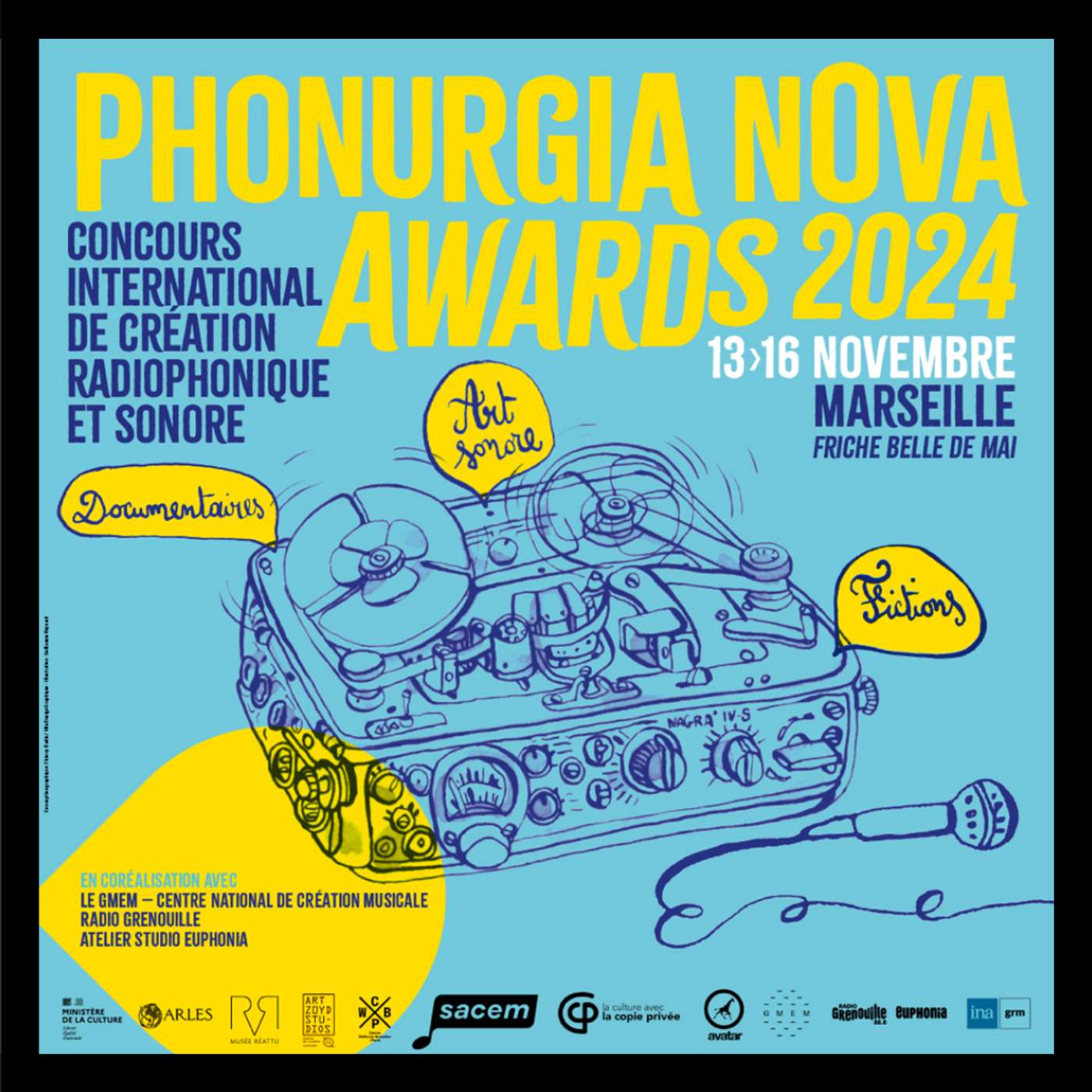 Grenouille aux Phonurgia Nova Awards 2024 
