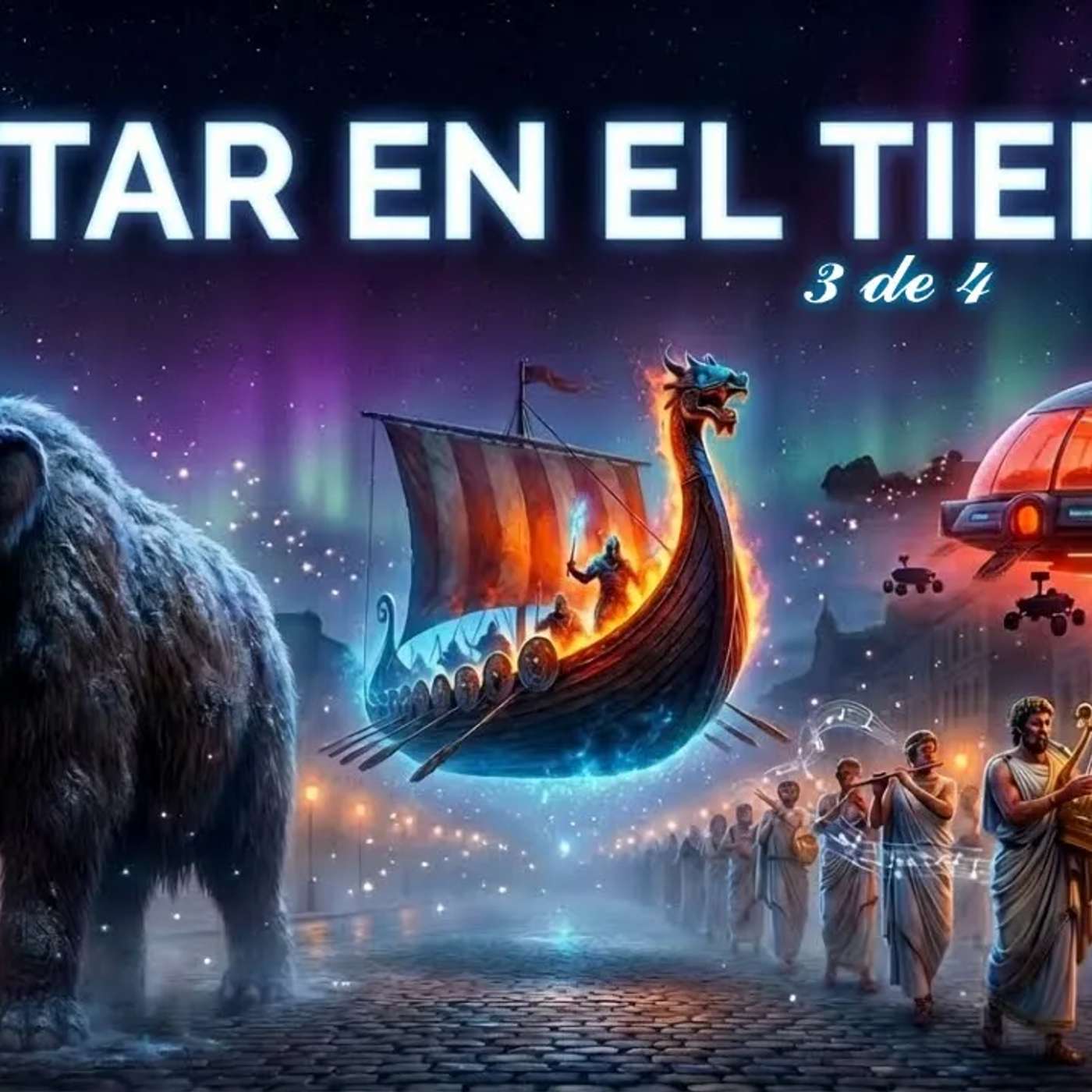 🧳🎉 Desfile de Viaje en el Tiempo | Viaje surrealista de ensueño | Historias para Dormir 🎶😴 episode artwork