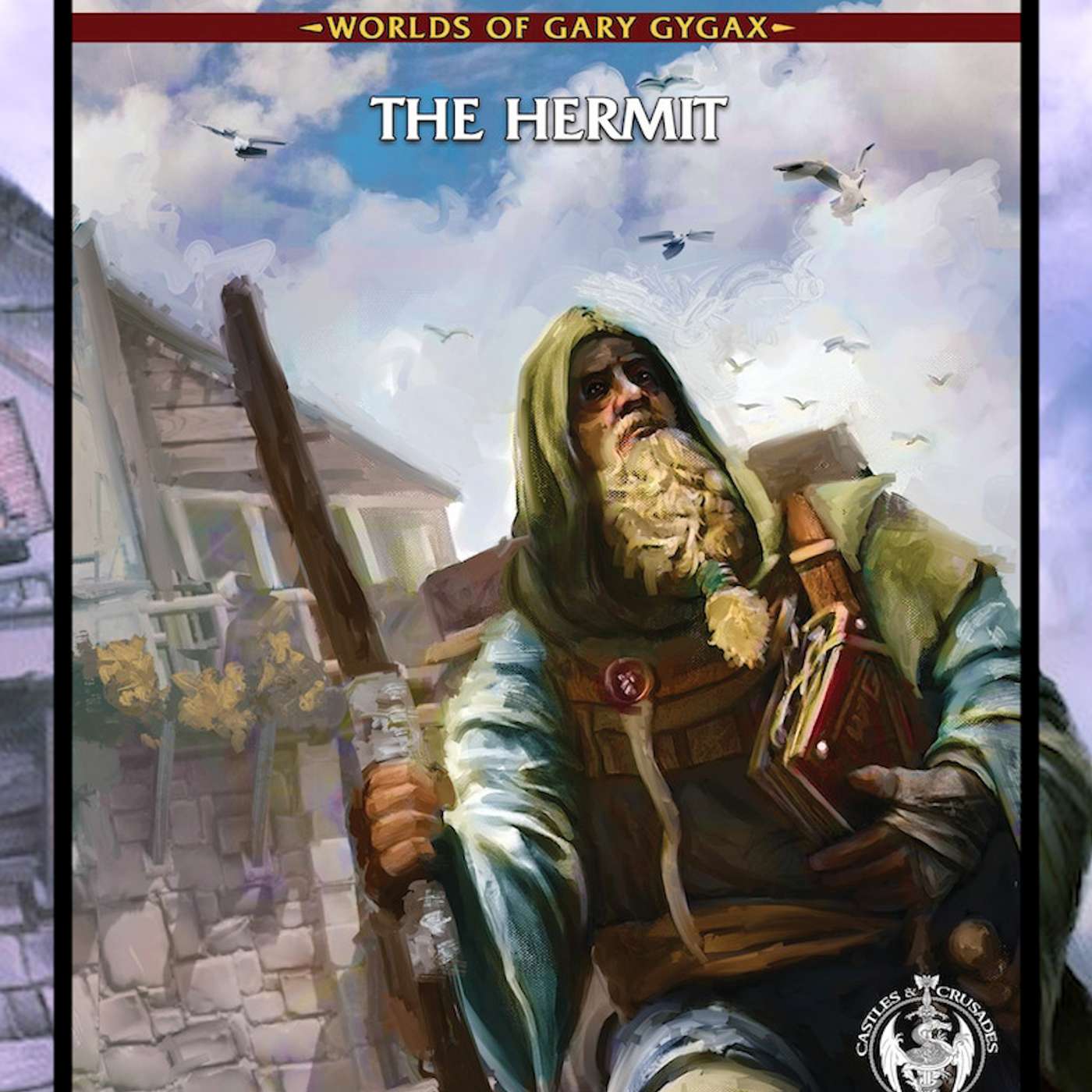 Discussing Gary Gygax's The Hermit with Stephen Chenault of Troll Lord Games episode artwork