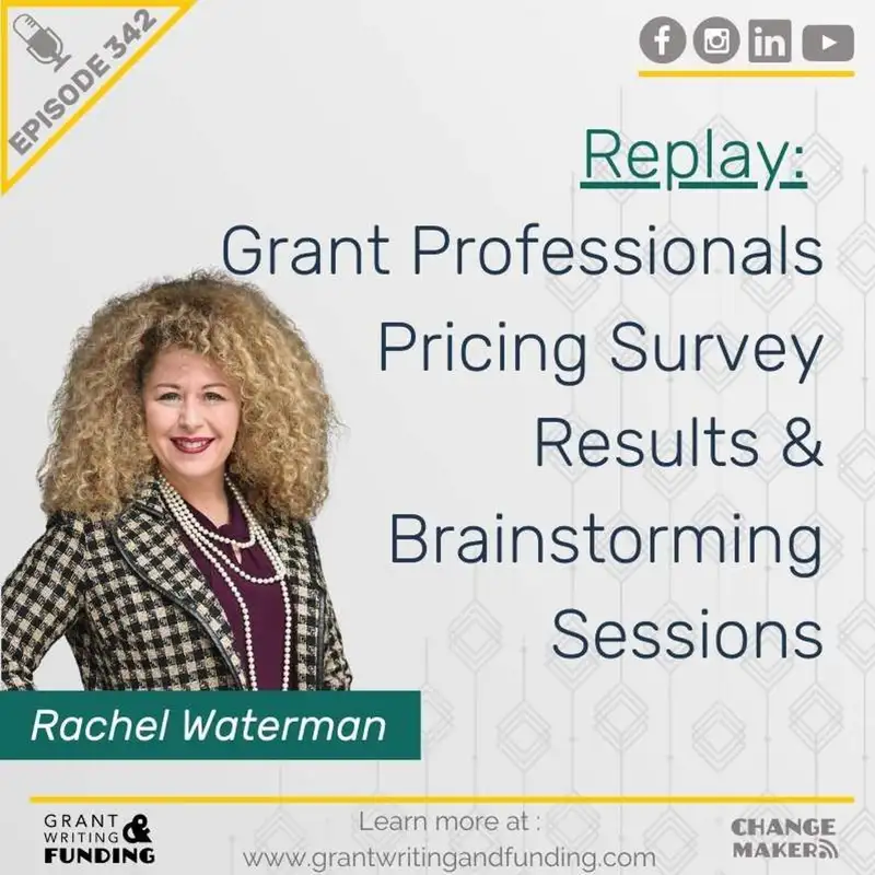Replay: Grant Professionals Pricing Survey Results & Brainstorming Sessions