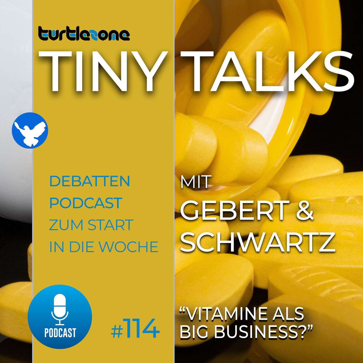 Turtlezone Tiny Talks - Der Debatten-Podcast mit Gebert und Schwartz