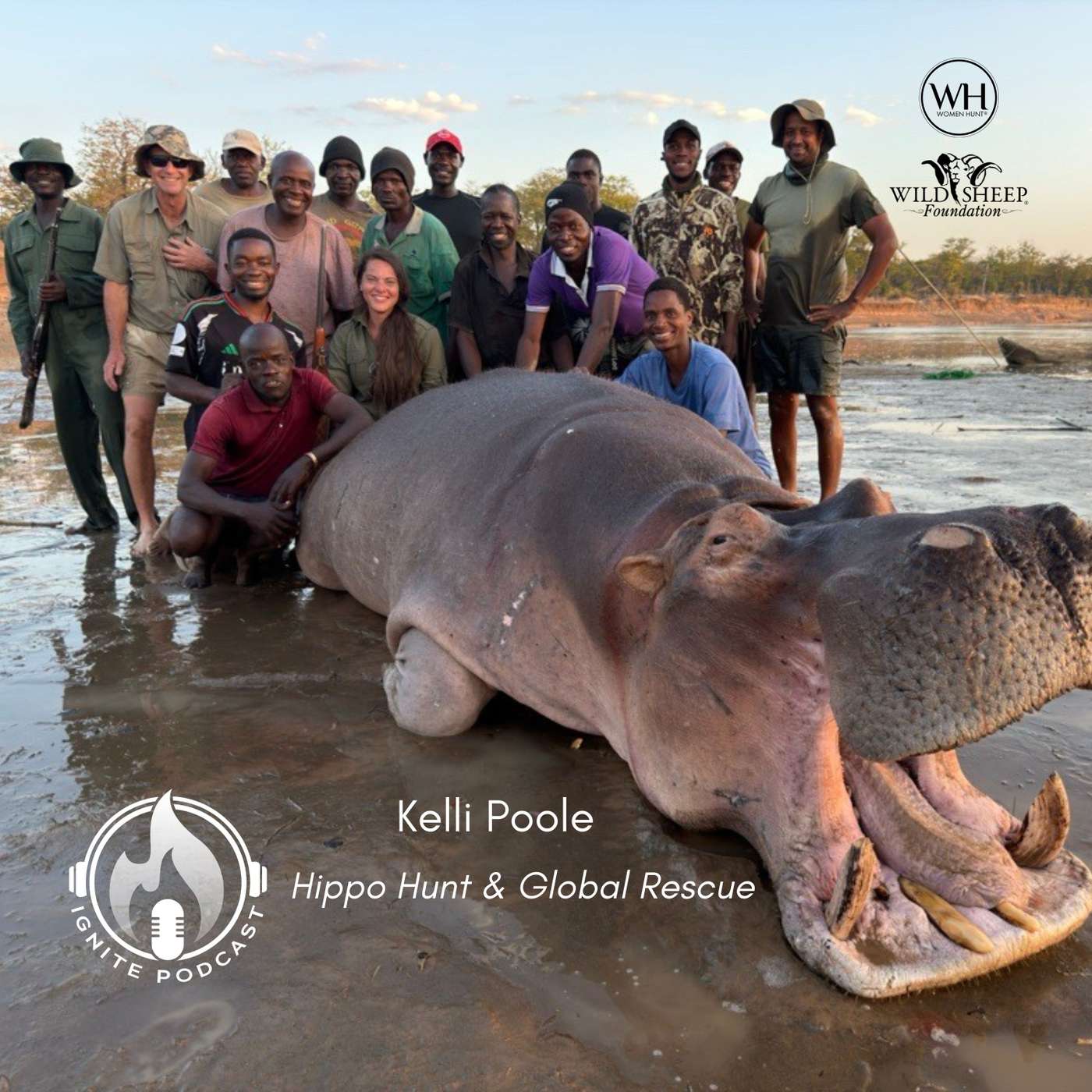Kelli Poole - Hippo Hunt & Global Rescue episode artwork