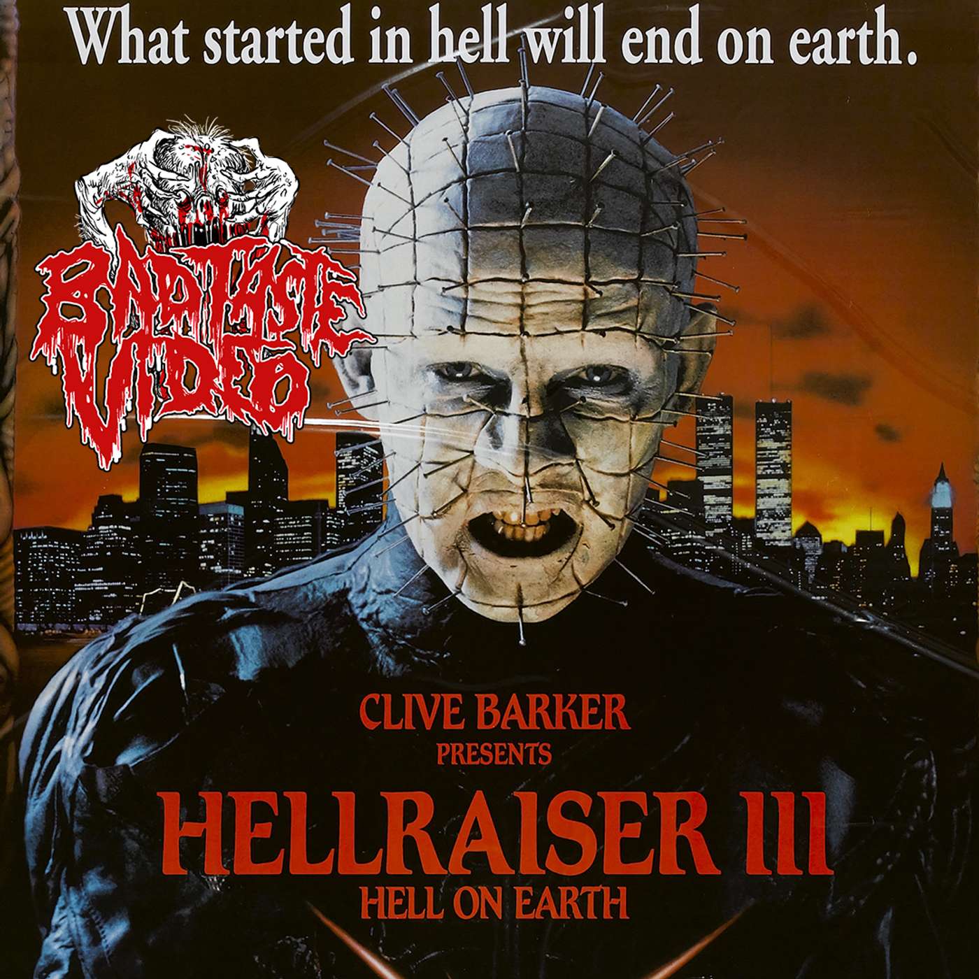 Episode 346- Sometimes they come back...again and again!! "Hellraiser III: Hell on Earth"(1992) episode artwork